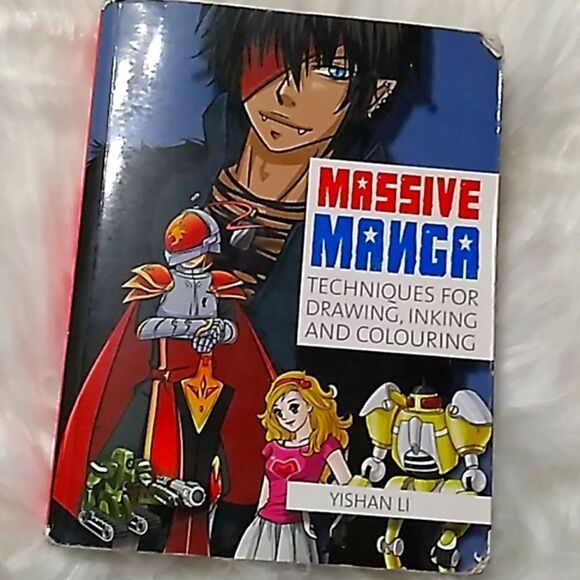 Massive Manga: Techniques for drawing inking coloring Manga - Picture 1 of 12